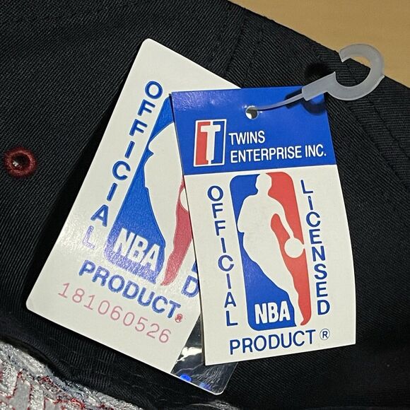 Vintage Houston Rockets Twins Enterprise Snapback Cap Hat - NWT - Picture 9 of 12